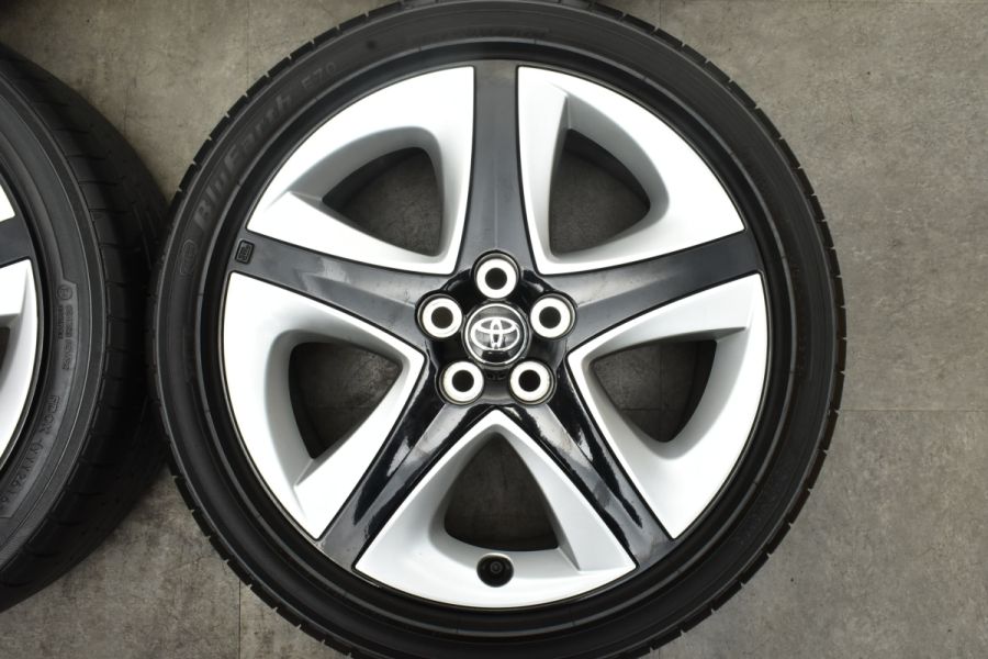 yaqxukj8pa様送料込　トヨタ 純正 50 プリウス 215/45R17 程度良好品】トヨタ 50 プリウス S ツーリング 純正 17in 7J +50