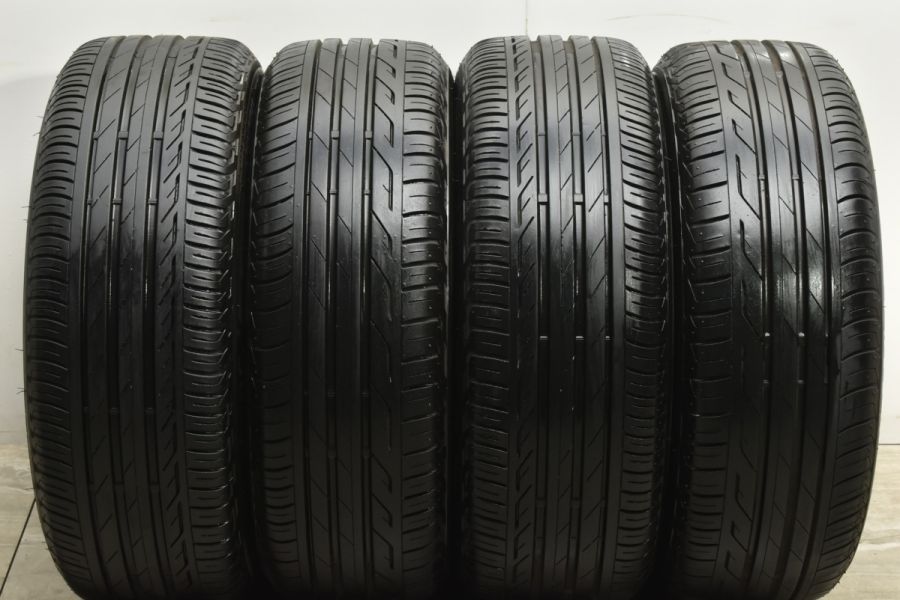 【バリ溝】フォルクスワーゲン 1T ゴルフ トゥーラン 純正 16in 6.5J +50 PCD112 ブリヂストン トランザ T001  205/55R16 品番:1T0601025M