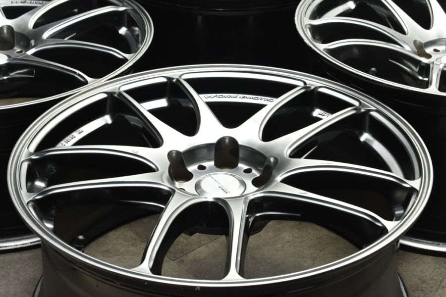 ワークエモーション　kiwami　極　18インチ9.5j 　ナンカン　ジャンク品 セール品！ WORK (ワーク) EMOTION CR Kiwami (エモーション 極) 1895+