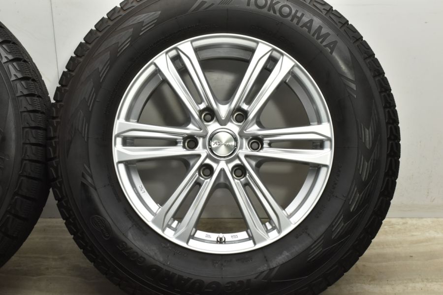 バリ溝 美品】RIPRESA 17in 7.5J +25 PCD139.7 ヨコハマ アイスガード 