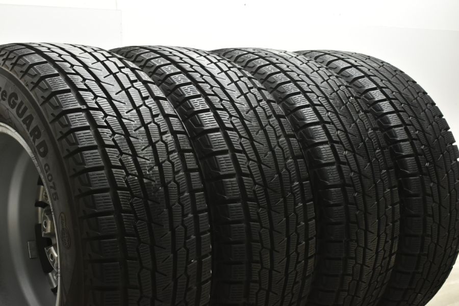 バリ溝 美品】RIPRESA 17in 7.5J +25 PCD139.7 ヨコハマ アイスガード 
