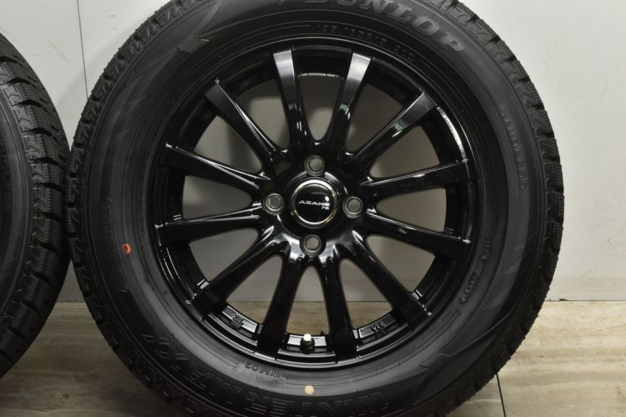 2022年製 バリ溝 美品】アザーネ 15in 5.5J +42 PCD100 ダンロップ