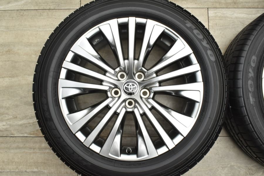 2022年製 バリ溝 美品】トヨタ 80 ハリアー Z レザーパッケージ 純正