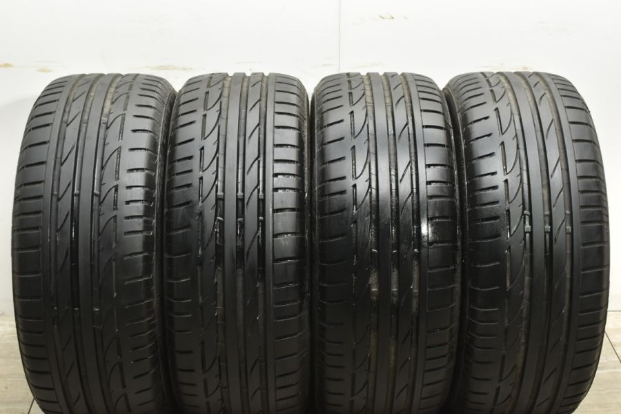 【バリ溝 ランフラット】ブリヂストン ポテンザ S001 225/50R17 4本セット ベンツ W205 W206 Cクラス BMW F30 G20  3シリーズ アウディ A4