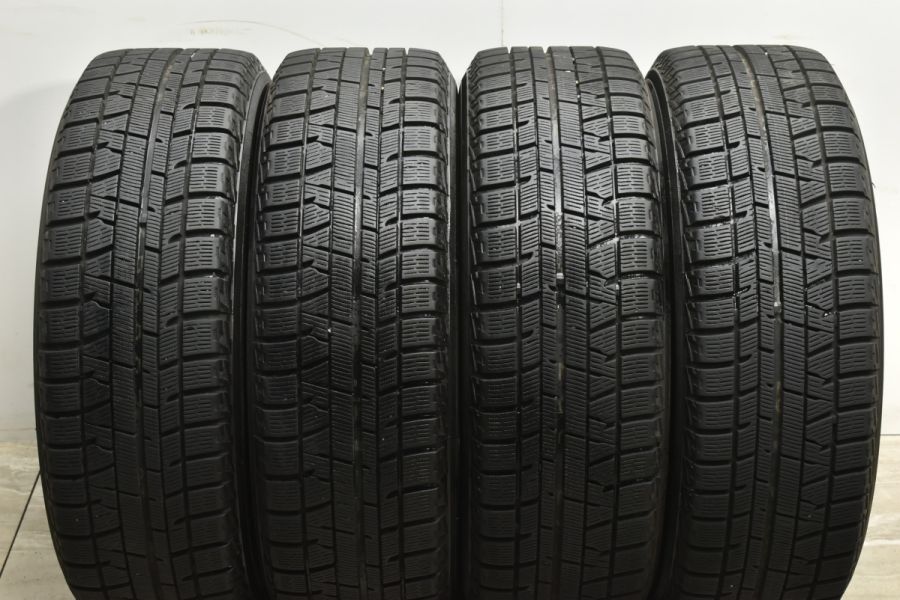 【バリ溝】ホンダ RK ステップワゴン 純正 16in 6J +50 PCD114.3 ヨコハマ アイスガード5プラス iG50+ 205/60R16  ストリーム 流用 交換用