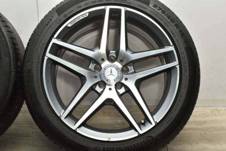 ベンツ w222 sクラス AMGホイール 275/40/R19 ピレリタイヤ付き 