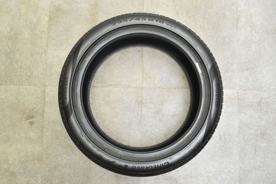 新車外し品 バリ溝】ピレリ チントゥラート P7 225/45R18 2本販売