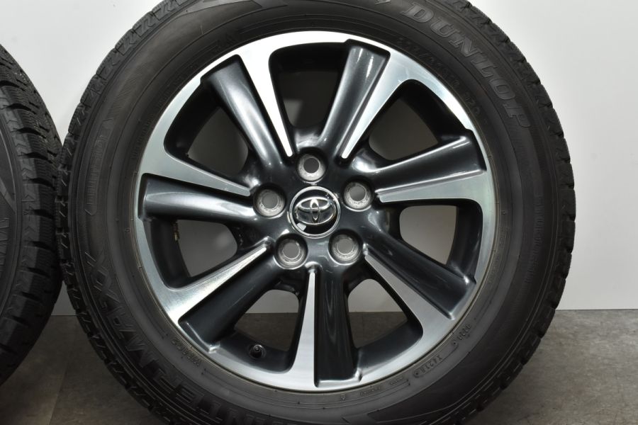 【バリ溝】トヨタ 80 ヴォクシー ZS 純正 16in 6J +50 PCD114.3 ダンロップ ウィンターマックス WM02 205/60R16  ノア エスクァイア 流用