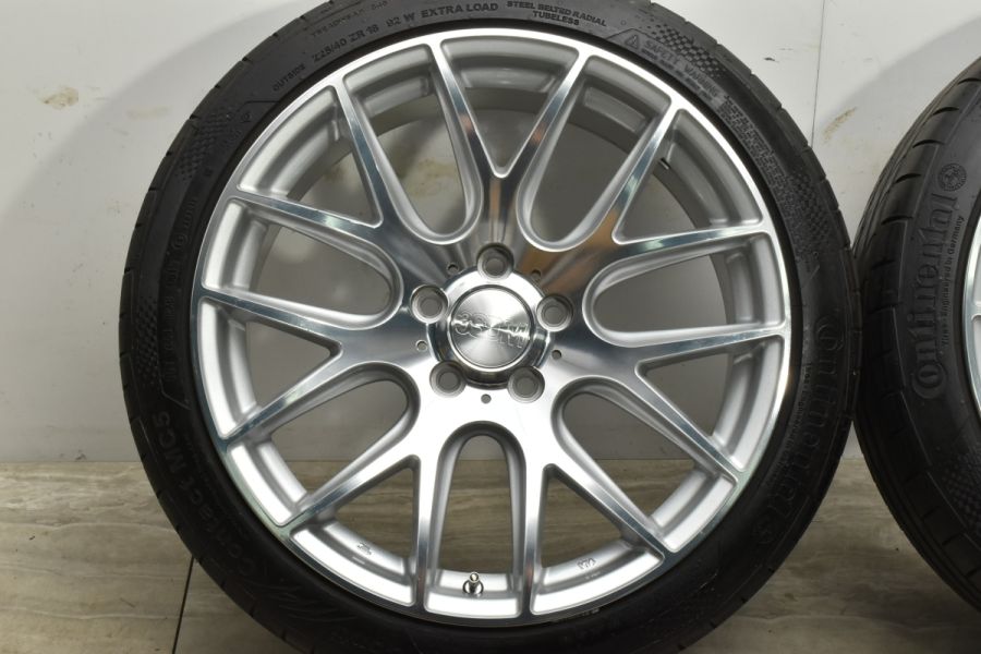 1ピース 人気 美品】3SDM 0.01 18in 8.5J +45 PCD112