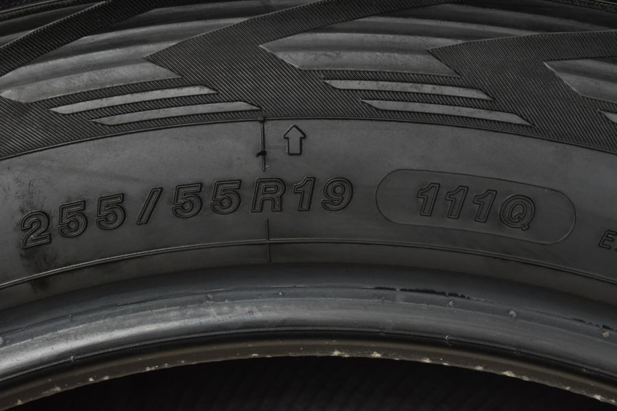 【バリ溝】ヨコハマ アイスガード G075 255/55R19 2本セット ポルシェ カイエン VW ティグアン アウディQ7 レンジローバー