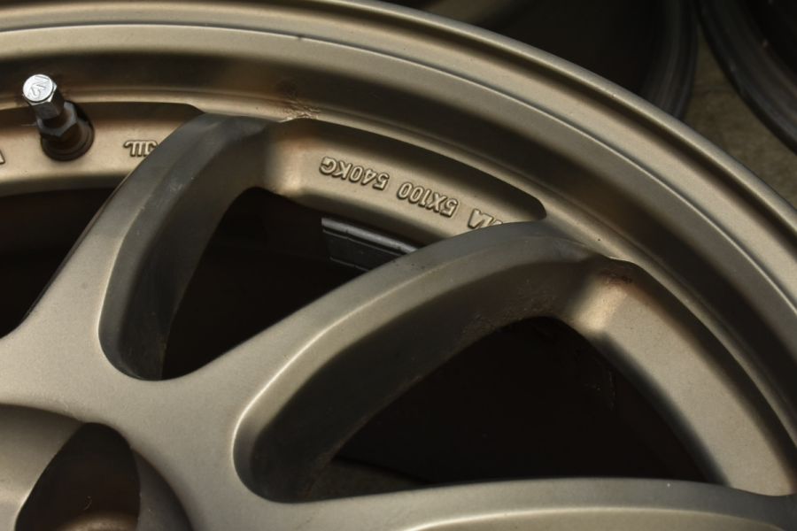 程度良好品】ワーク エモーション 11R 17in 7J +47 PCD100 4本セット