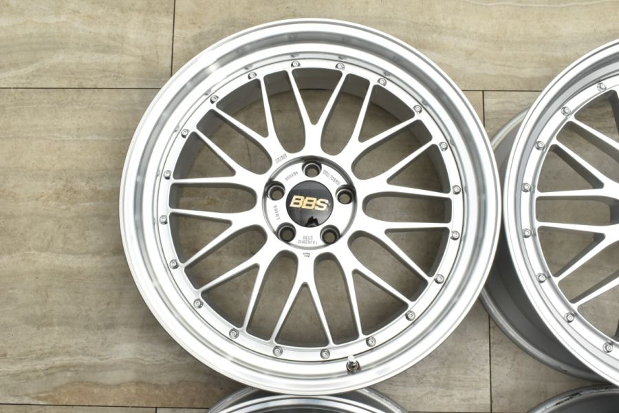 鍛造 美品】BBS LM 20in 9J +25 LM407 10J +38 LM408 PCD112 DS-SLD 4 