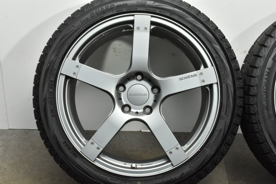 美品 バリ溝】PRODRIVE GC-05N 18in 8J +42 PCD112 ヨコハマ