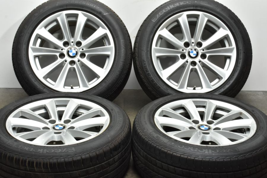 【正規品】BMW F10 F11 5シリーズ 純正 17in 8J +30 PCD120 グッドイヤー 225/55R17 品番:6780720  Vスポーク236 スタッドレス用にも