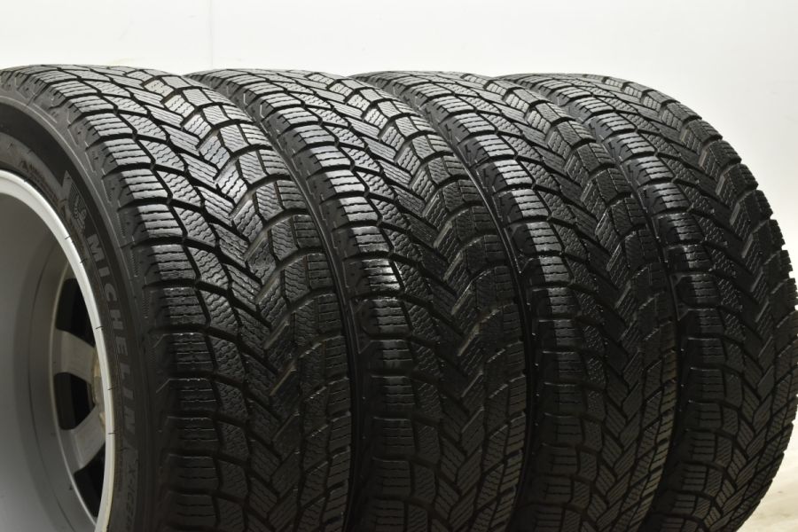 【バリ溝 スタッドレス】フォルクスワーゲン ゴルフ7 純正 16in 6.5J +46 PCD112 ミシュラン X-ICE SNOW  205/55R16 5G0601025BQ ジェッタ