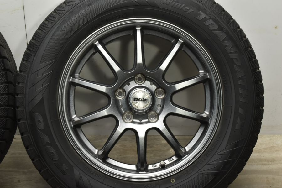 バリ溝】DOS 16in 6.5J+45 PCD114.3 2021年製 トーヨー ウィンター