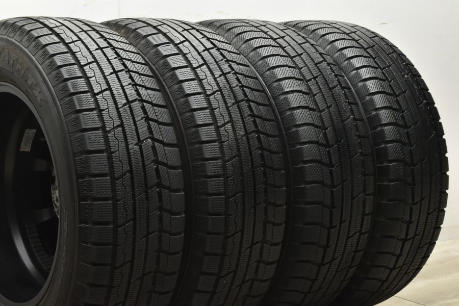 バリ溝⭐︎215/65R16 2021年製　スタッドレスタイヤ 16インチ バリ溝】DOS 16in 6.5J+45 PCD114.3 2021年製 トーヨー