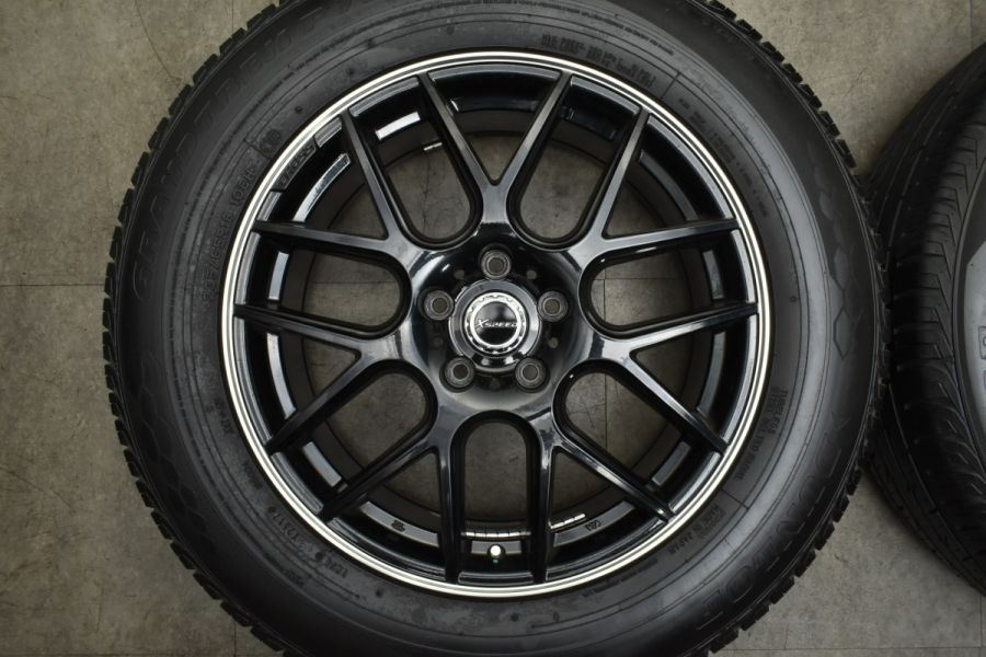 美品】クロススピード XM 18in 7.5J +53 PCD114.3 ダンロップ グラントレック PT3 235/65R18 ニッサン ムラーノ  中古 タイヤホイールセット | パーツ販売ナンバーワン