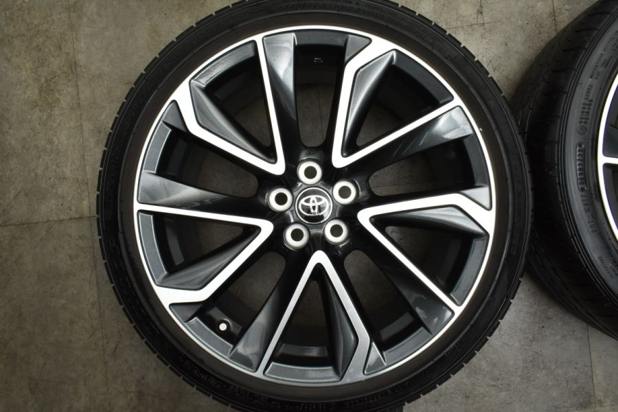 美品 バリ溝】トヨタ カローラスポーツ G”Z” 純正 18in 8J +40 PCD100 ダンロップ SPスポーツ 050 225/40R18  ツーリング プリウス 中古 タイヤホイールセット | パーツ販売ナンバーワン