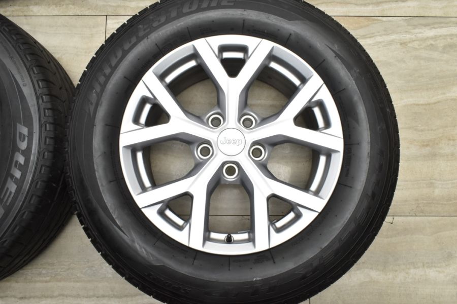 バリ溝】ジープ グランドチェロキー 純正 18in 8J +50 PCD127