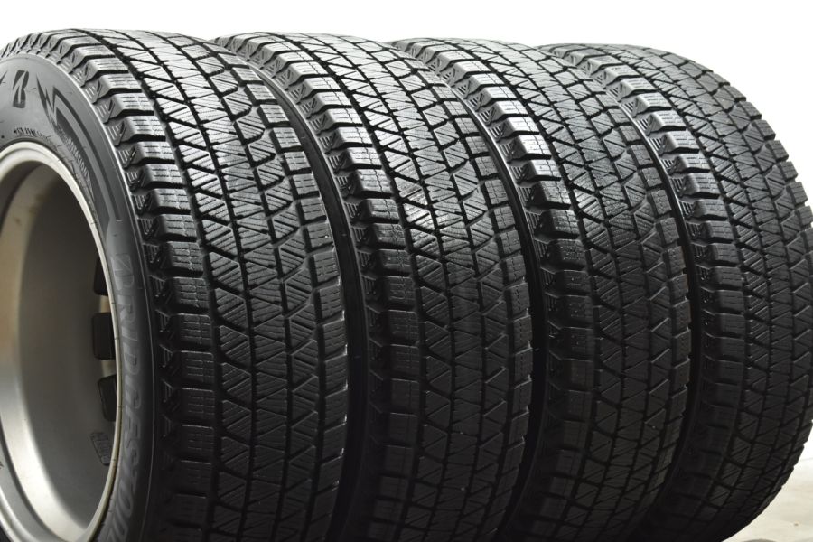 美品 バリ溝】エコフォルム 17in 7J +38 PCD114.3 ブリヂストン 