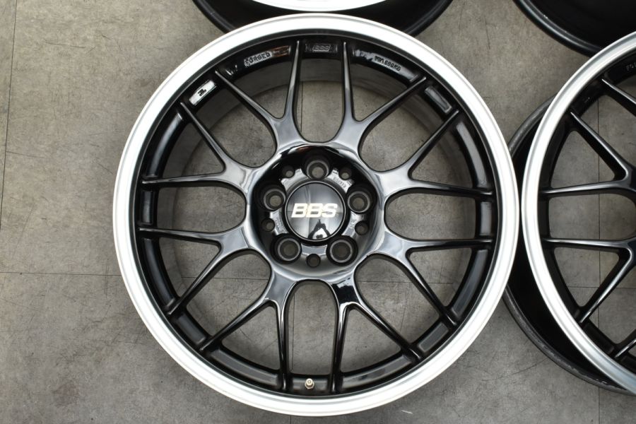 鍛造】BBS RG-R RG700 RG702 18in 8.5J +36 +25 PCD114.3 4本 レクサス IS GS クラウン マークX  スカイライン アテンザ MAZDA6 FORGED 中古 ホイールのみ | パーツ販売ナンバーワン