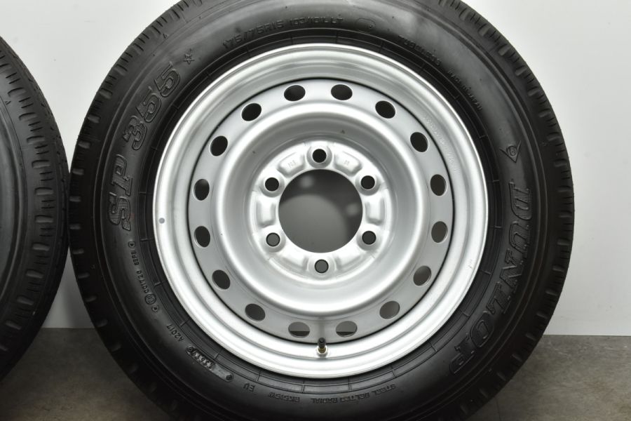 新車外し】トヨタ ダイナ 純正 15in 5J ＋30 PCD139.7 ダンロップ