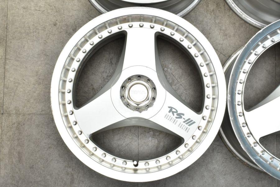 廃盤品 希少】インパル RS-III 17in 8J 9J +38 PCD114.3 4本セット シビック S2000 NSXインテグラ シルビア  180SX RX-7 RX-8 中古 ホイールのみ | パーツ販売ナンバーワン