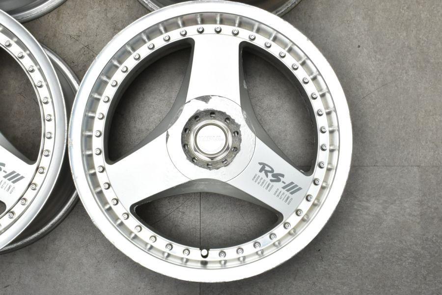 廃盤品 希少】インパル RS-III 17in 8J 9J +38 PCD114.3 4本セット