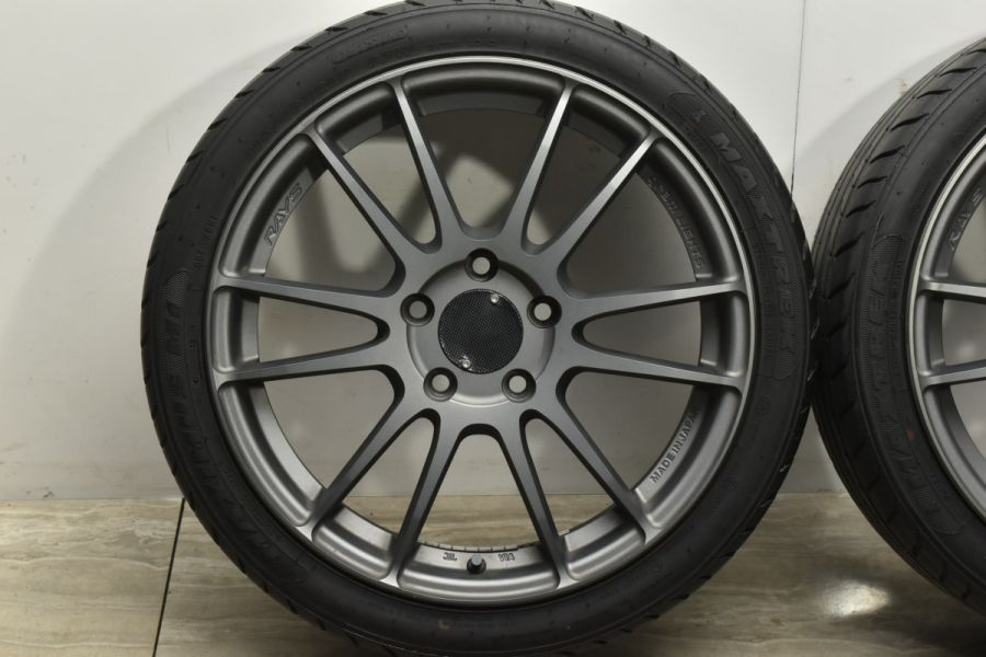 美品】RAYS レイズ グラムライツ 57エクストリーム 17in 7J +50 PCD114.3 215/40R17 NC ロードスター アコード  スイフトスポーツ 中古 タイヤホイールセット | パーツ販売ナンバーワン