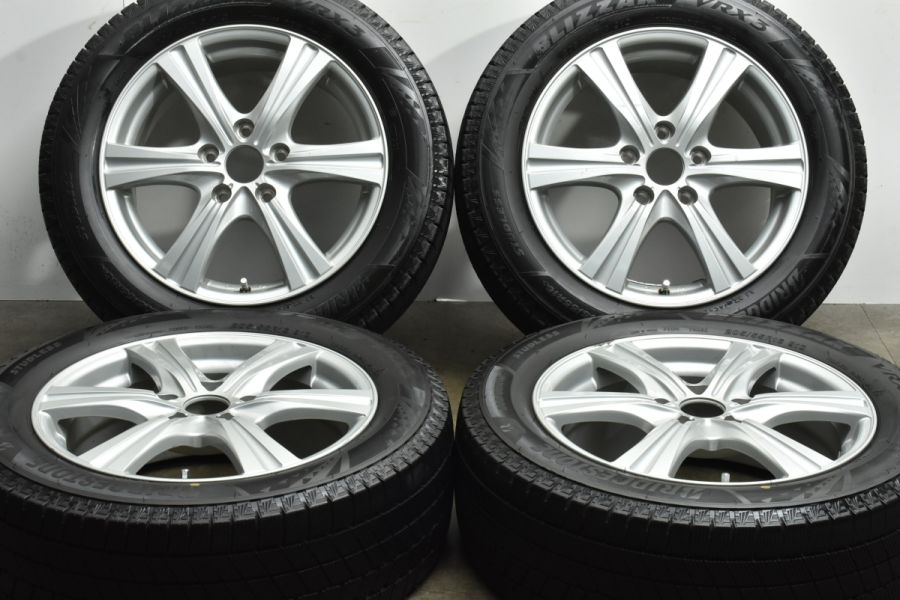 【バリ溝 VRX3付】シビラ 16in 6.5J +53 PCD114.3 2021年製 ブリヂストン ブリザック 205/55R16 ノア  ヴォクシー ステップワゴン