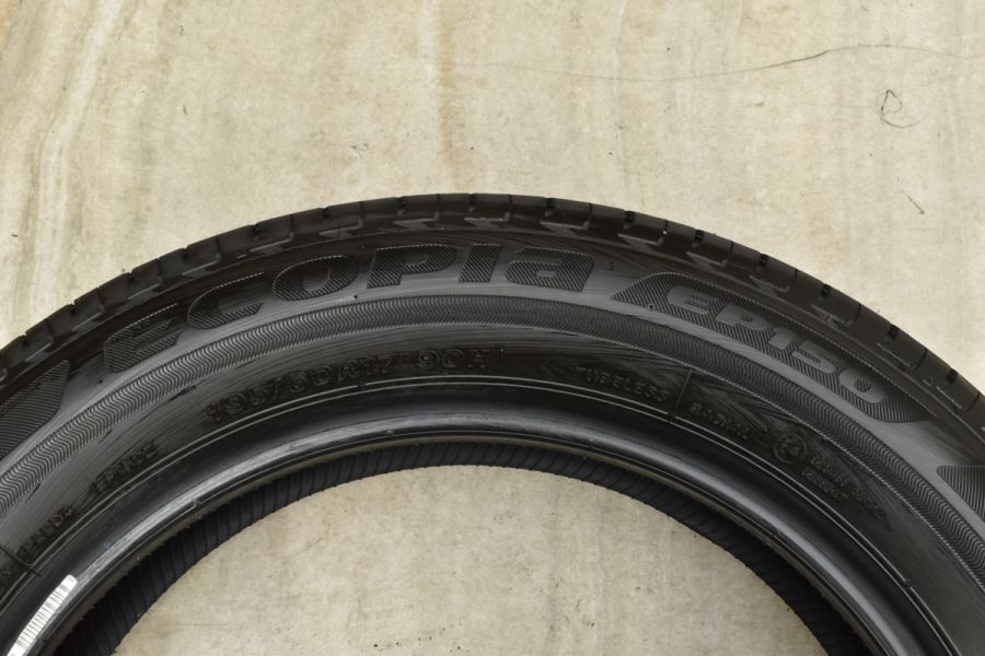 新車外し23年制195/60R17 4本BRIDGESTONE エコピア