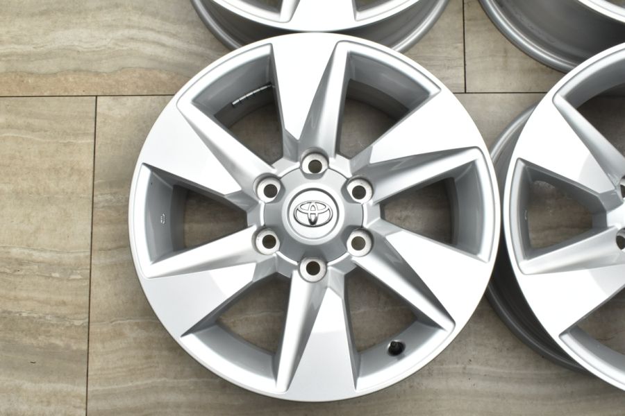 新車外し 美品】トヨタ 150 ランドクルーザープラド 後期 純正 17in 