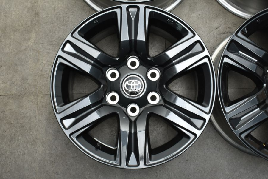 ほぼ新車外し品 美品】トヨタ ハイラックス Z 純正 17in 7.5J +