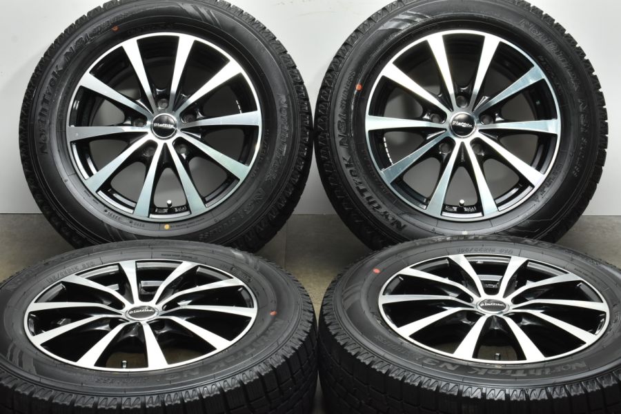 バリ溝】ラフィット 15in 6J +43 PCD114.3 ノーストレック N3i 195/65R15 ノア ヴォクシー ステップワゴン セレナ  アクセラ 中古 スタッドレスタイヤホイールセット | パーツ販売ナンバーワン