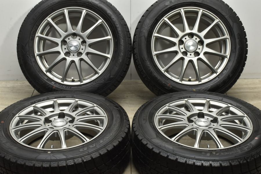 良好品】ラブリオン 16in 6.5J +38 PCD114.3 グッドイヤー アイスナビ6 205/60R16 ノア ヴォクシー エスクァイア  プリウスα SAI 中古 スタッドレスタイヤホイールセット | パーツ販売ナンバーワン