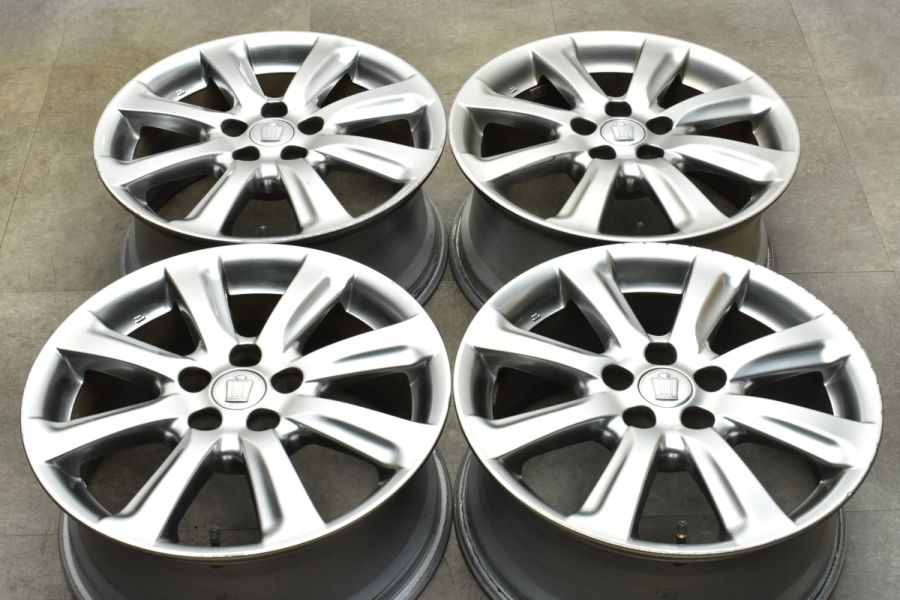 スタッドレス用に】トヨタ 200 クラウン アスリート 純正 18in 8J +45