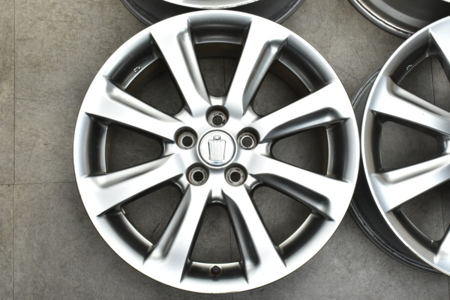 スタッドレス用に】トヨタ 200 クラウン アスリート 純正 18in 8J +45