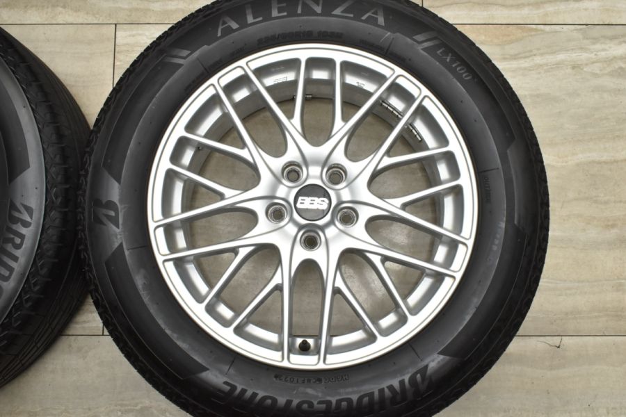 美品】BBSジャーマニー 18in 7.5J+48 PCD114.3 2022年製 ブリヂストン アレンザ LX100 235/60R18 レクサス  RX T33 エクストレイル CX-60 中古 タイヤホイールセット | パーツ販売ナンバーワン