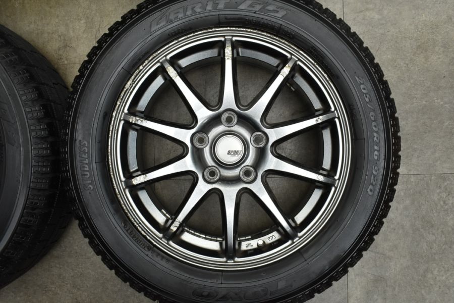 SPORT ABELIA 16in 6.5J +53 トーヨー ガリット G5 205/60R16 ノア ヴォクシー エスクァイア  ステップステップワゴン MAZDA3