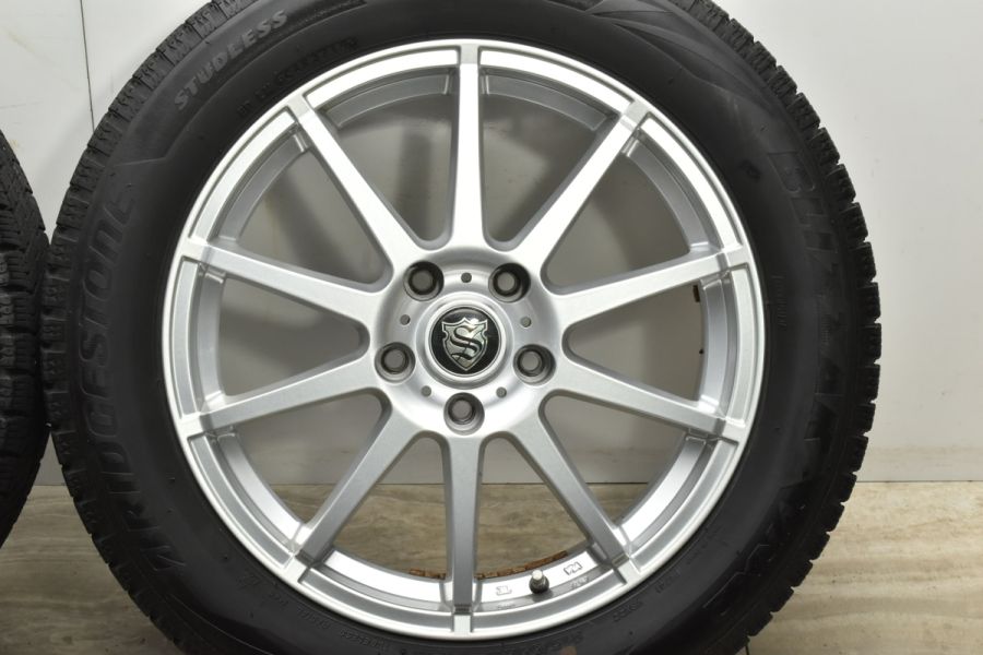 【程度良好品】STRANGER 17in 7J +48 PCD114.3 ブリヂストン ブリザック VRX2 215/55R17 クラウン カムリ  オデッセイ ヴェゼル CX-3