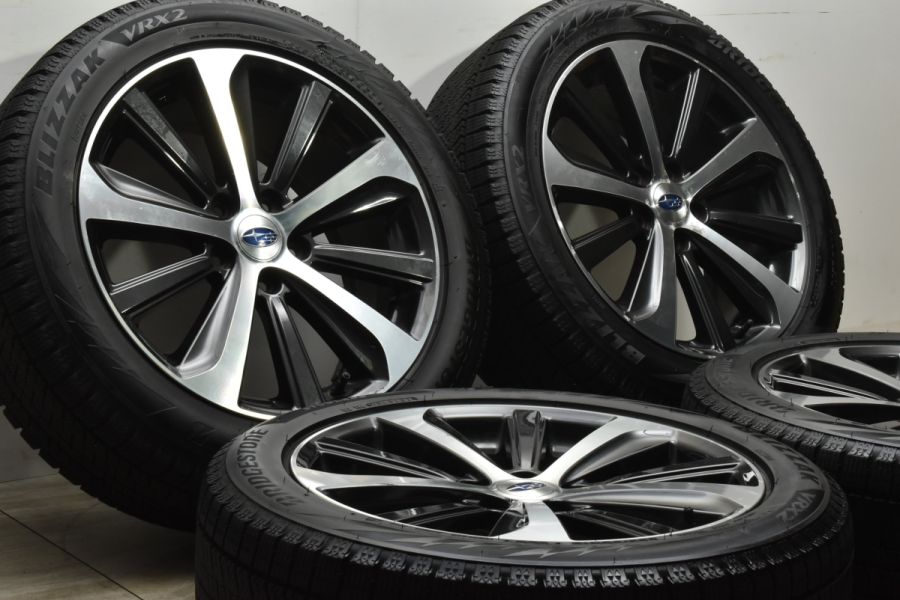 バリ溝】スバル BN9 レガシィ B4 純正 18in 7.5J +55 PCD114.3 2021年