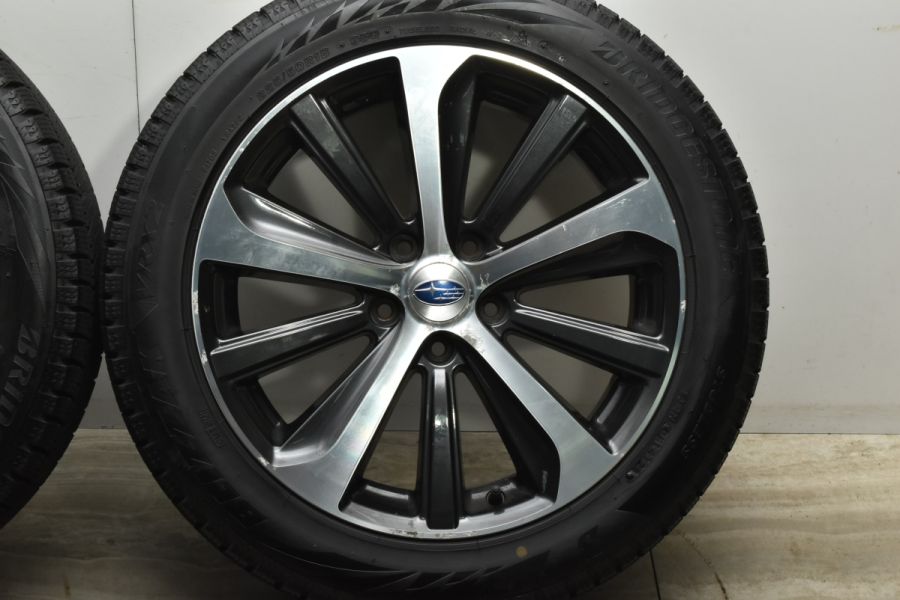 バリ溝】スバル BN9 レガシィ B4 純正 18in 7.5J +55 PCD114.3 2021年