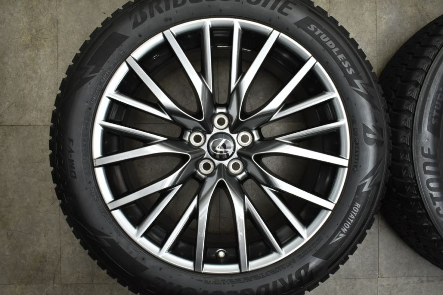 美品】レクサス RX Fスポーツ 純正 20in 8J +30 PCD114.3 ブリヂストン