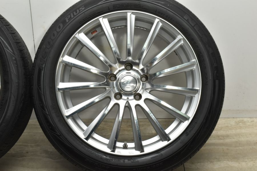 人気ホイール】WEDS レオニス FW 18in 8J+42 PCD114.3 225/50R18 レクサス UX C-HR エスティマ オデッセイ  ヴェゼル ホイールのみ販売可 中古 タイヤホイールセット | パーツ販売ナンバーワン