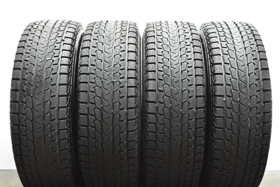 【バリ溝 スタッドレス】VELVA 16in 6.5J +40 PCD114.3 ヨコハマ アイスガード G075 225/70R16 デリカD:5  アウトランダー エクストレイル