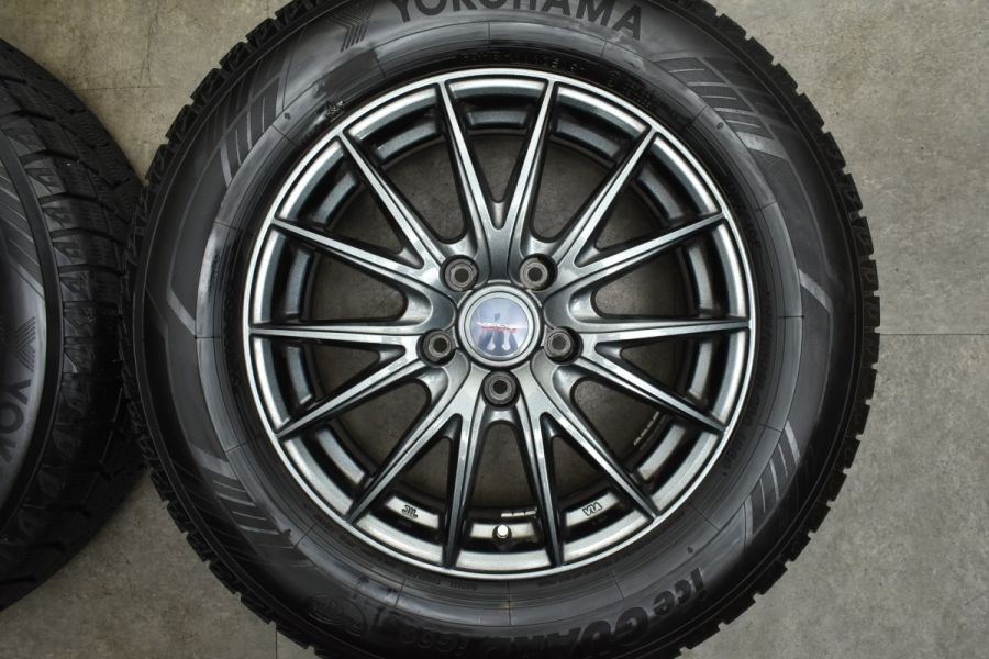 YOKOHAMA ice GUARD iG50 PLUS 215/65R16】スタッドレス【Weds VELVA