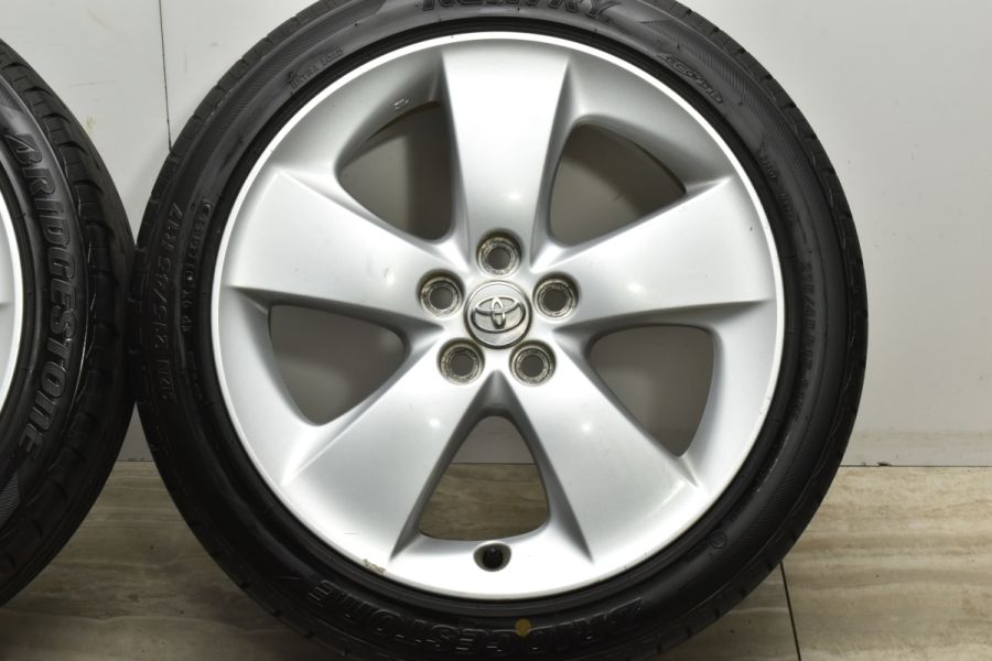 超バリ溝】トヨタ 30 プリウス Sツーリング 純正 17in 7.0J +50