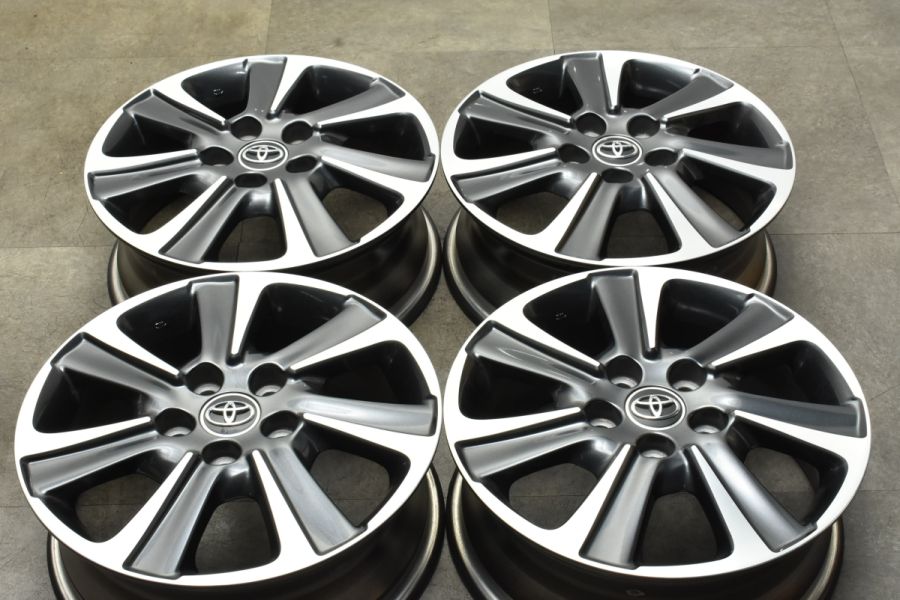 程度良好】トヨタ 80 ノア ヴォクシー 後期 純正 16in 6J +50 PCD114.3 
