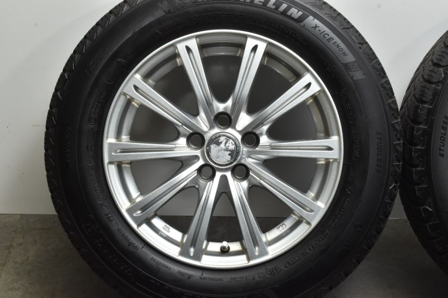 超バリ山　50プリウス　純正15インチ 　タイヤ（走行700km未満） バリ山！！50プリウススタットレス15インチ MICHELIN